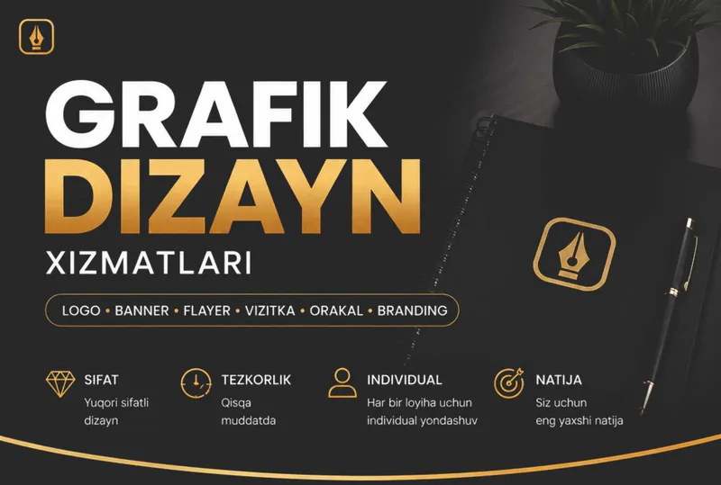 Professional Grafik Dizayner | Logo, Reklama va Poligrafiya