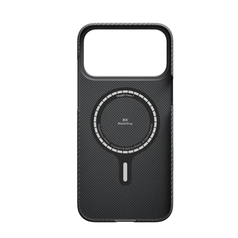 Pitaka Ultra-Slim Case для iPhone 17 Black/Gray 2