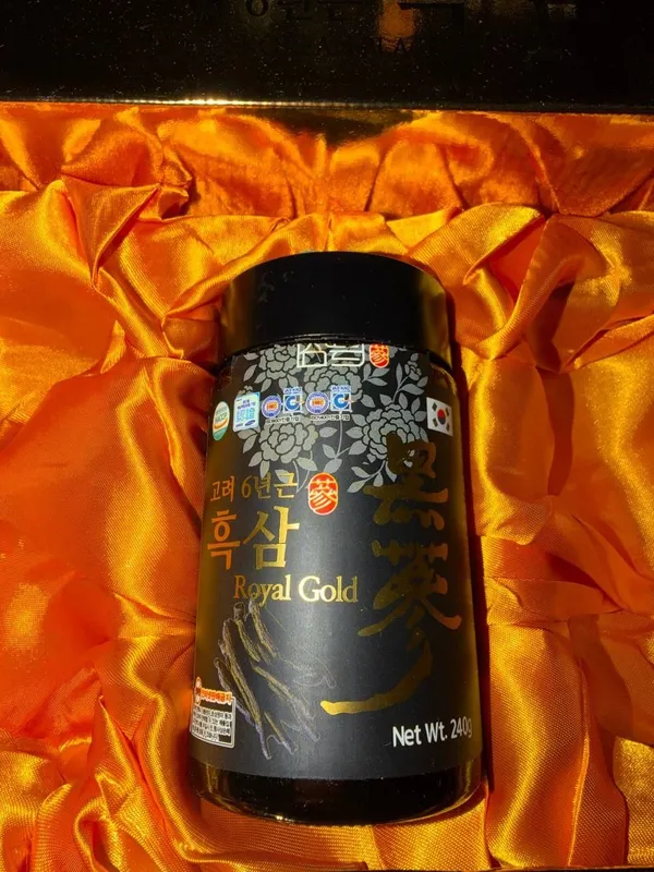 Royal Gold black ginseng koreyaning biologik faol qoʻshimchasi — фото 1