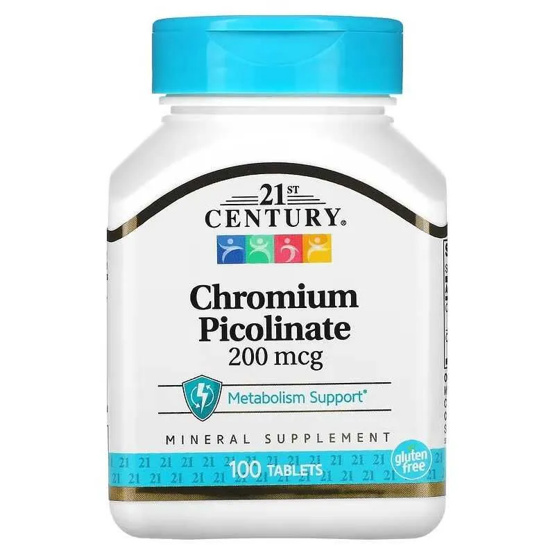 21st Century Chromium Picolinate пиколинат хрома xrom 1