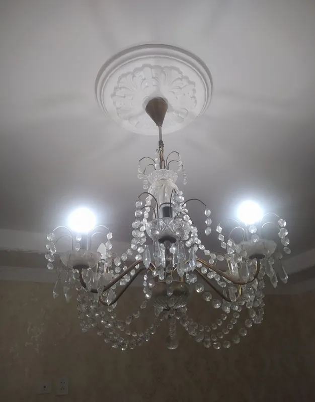 Люстра хрустальная