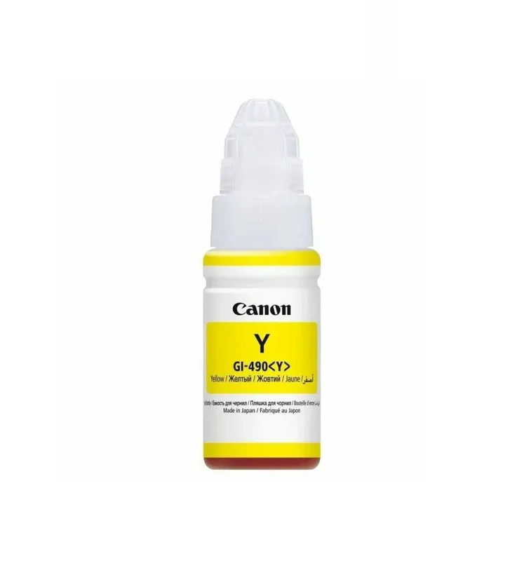 Чернила для принтера Canon GI-490 Y (Yellow)