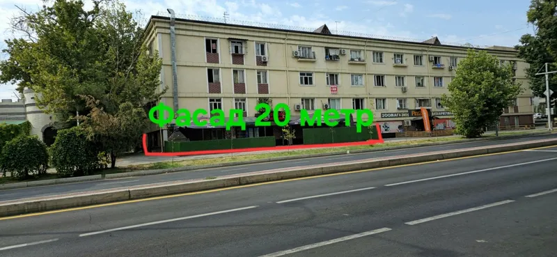 Продаётся нежилое помещение вдоль дороги / чиланзар торговый центр — фото 1