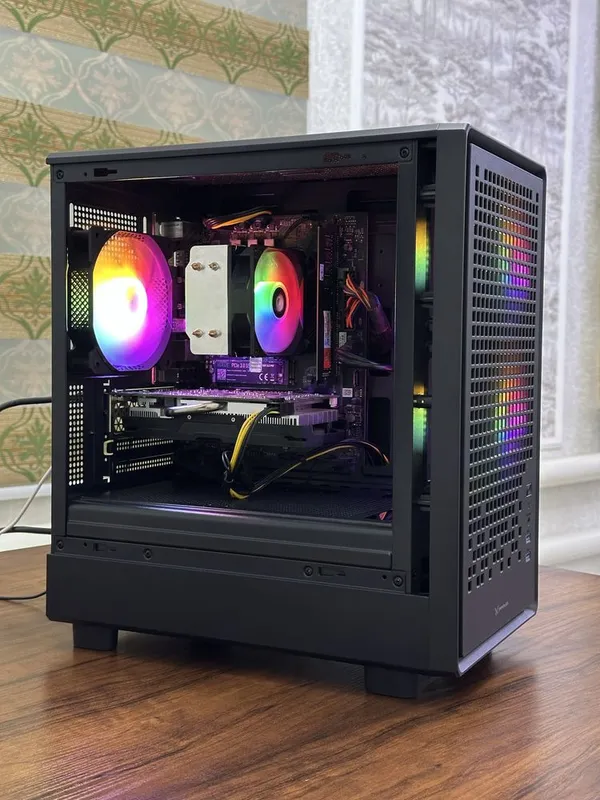 Игровой компьютер: i3-12100F | RX 580 8GB | DDR4 16GB | 256GB NVMe 1