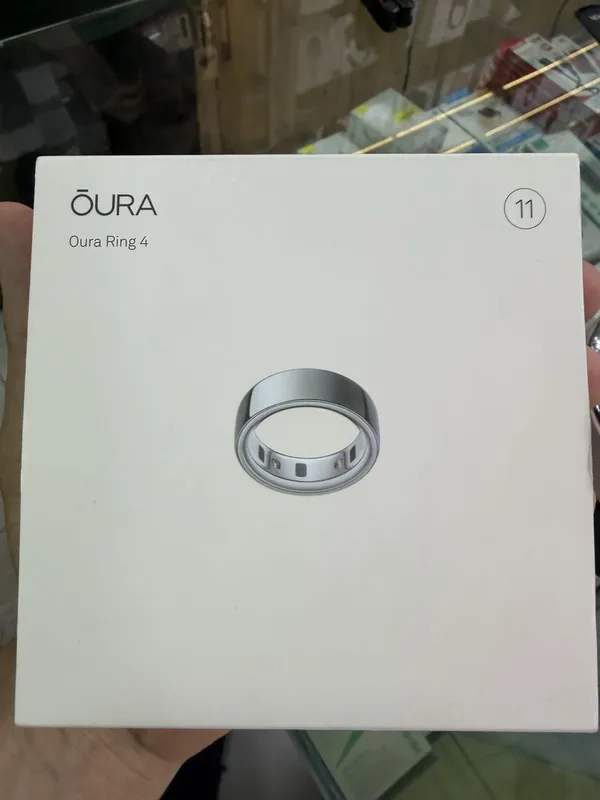 Oura ring 4 Silver 1