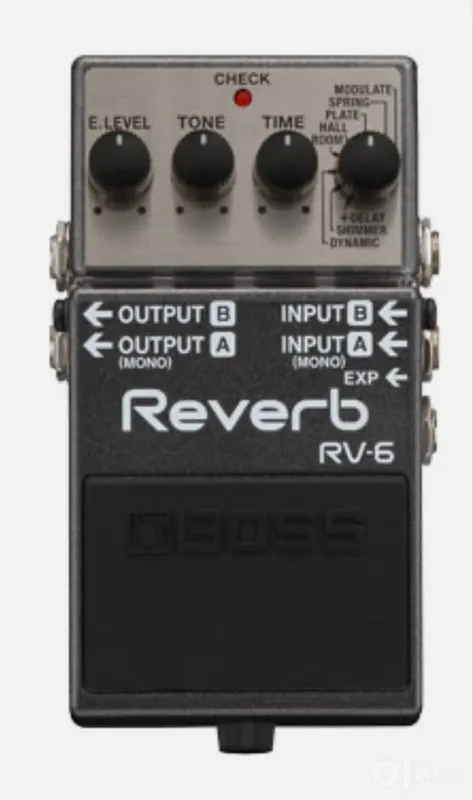 BOSS RV-6 Reverb — практически новый, полный комплект 1 BOSS RV-6 Reverb — практически новый, полный комплект 1