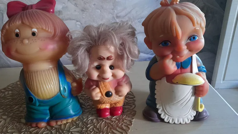 Советские резиновые игрушки 2