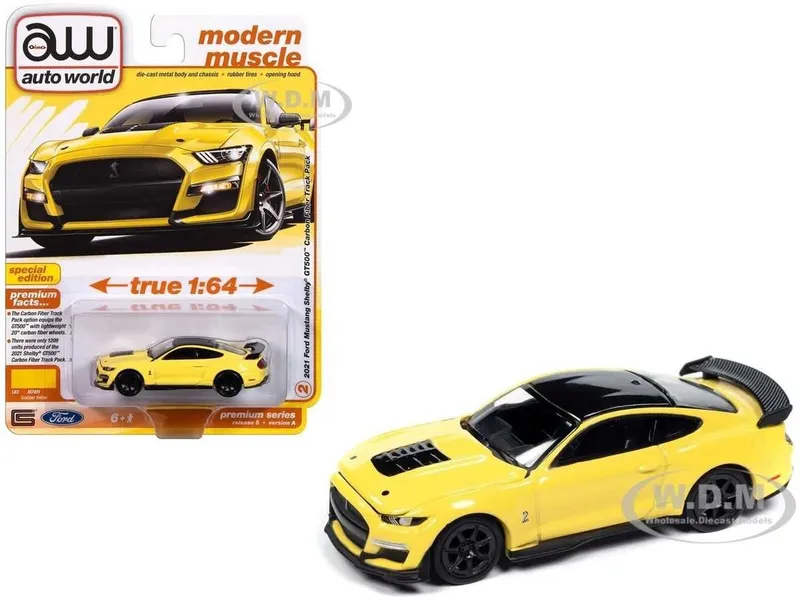 Ford Mustang Shelby GT500 1/64 by Auto world