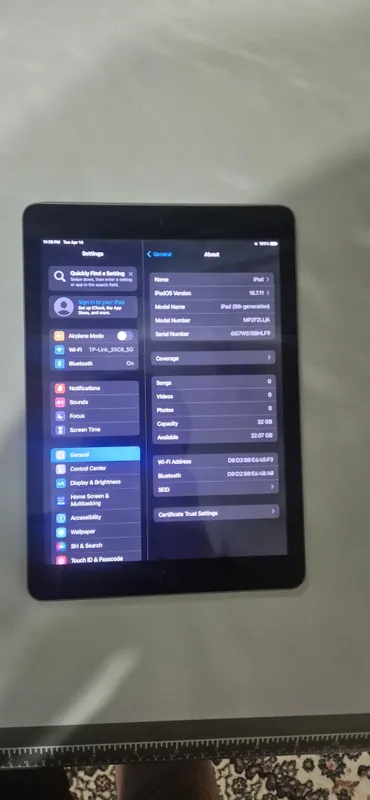 Ipad 5 space gray 96%yomks — фото 4