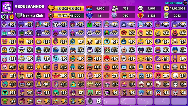 Brawl stars account 9 Brawl stars account 9