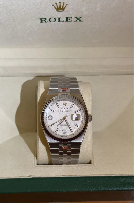 Rolex Land dweller white 41mm — фото 2