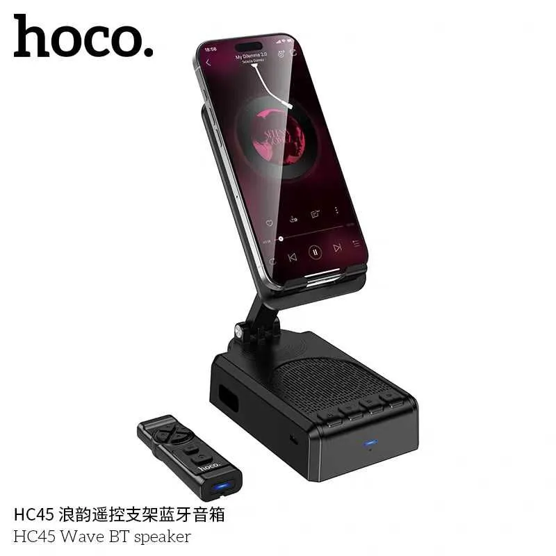 Hoco HC45 Настольная Bluetooth-колонка с функцией подставки для iPhone — фото 3