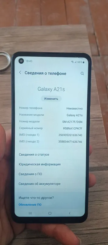 SAMSUNG GALAXY A21s — фото 3