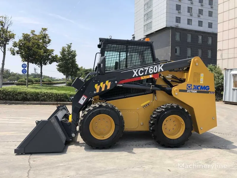 XCMG XC760K многоцелевой мини-погрузчик с бортовым поворотом серии K, — фото 4