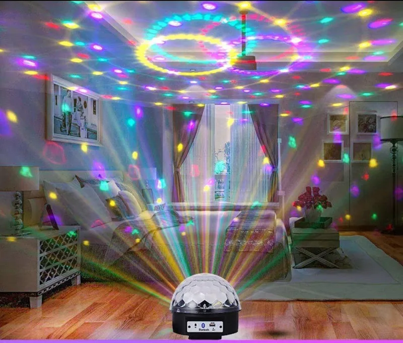 Led lampochkali diskoteka topi Svetelnik