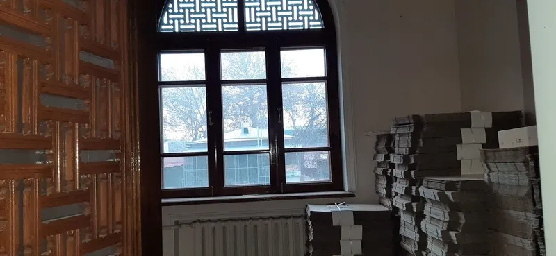 Двери окна из ореха — фото 2