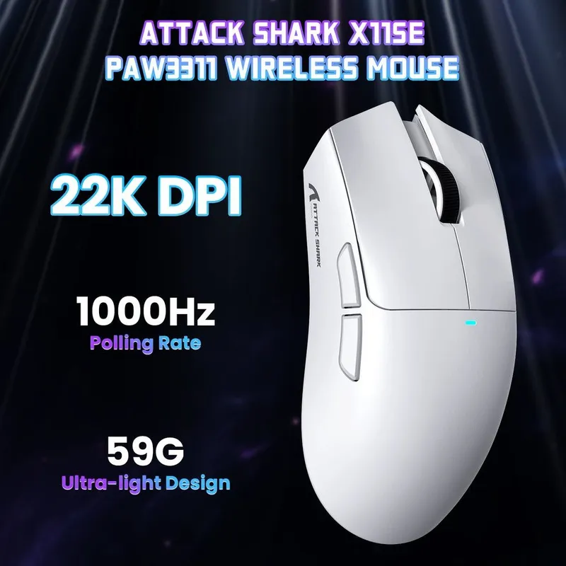 NEW Attack shark X11SE gaming mouse Wireless 22000 dpi