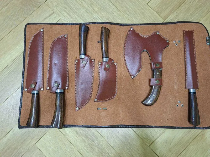 подарочный набор кухонных ножей 3