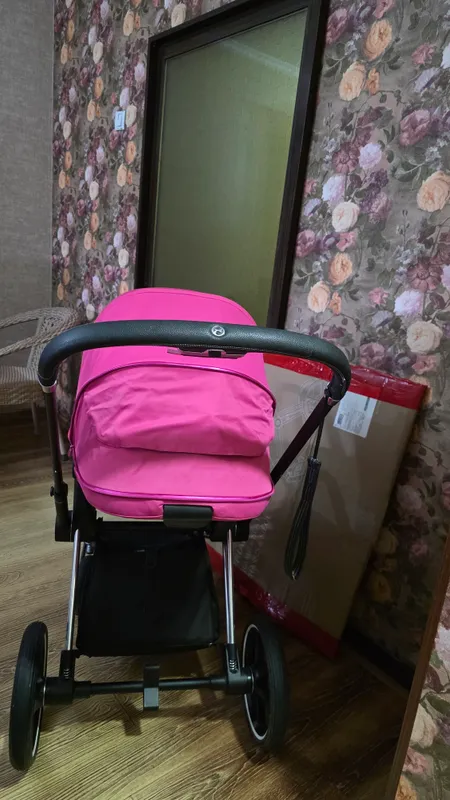 Продажа коляски Cybex Priam 3 Platinum розовая — фото 1