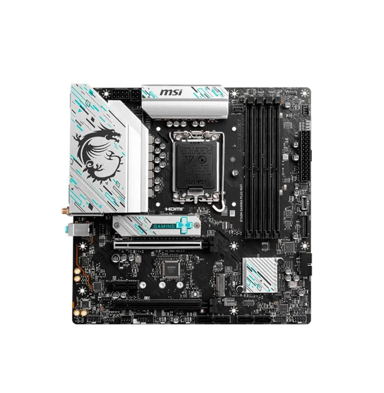 { Материнская плата Gigabyte B760M Gaming WiFi6 Plus 2xDDR5 LGA1700 1