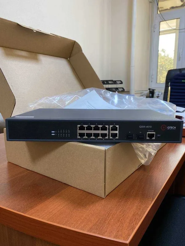 Ethernet коммутаторы доступа QTECH QSW-4610-10T-AC-V2 — фото 1