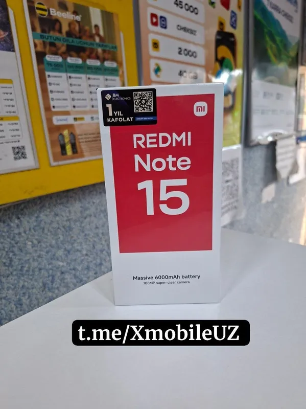 Redmi Note 15 8+4/256GB