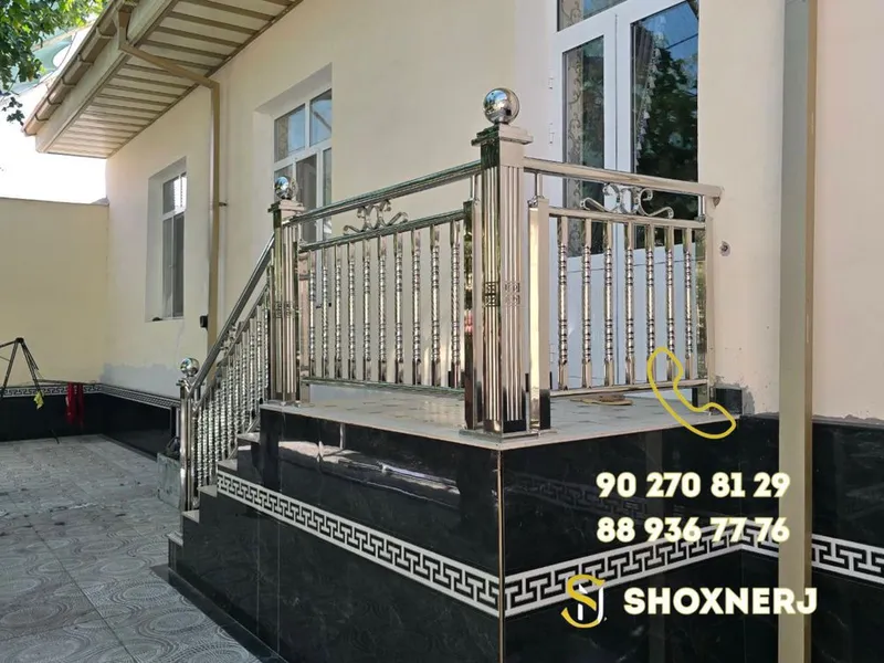 Нержавейка сифатли ҳамёнбоп | Перила ва интерьер маҳсулотлари Shoxnerj 1