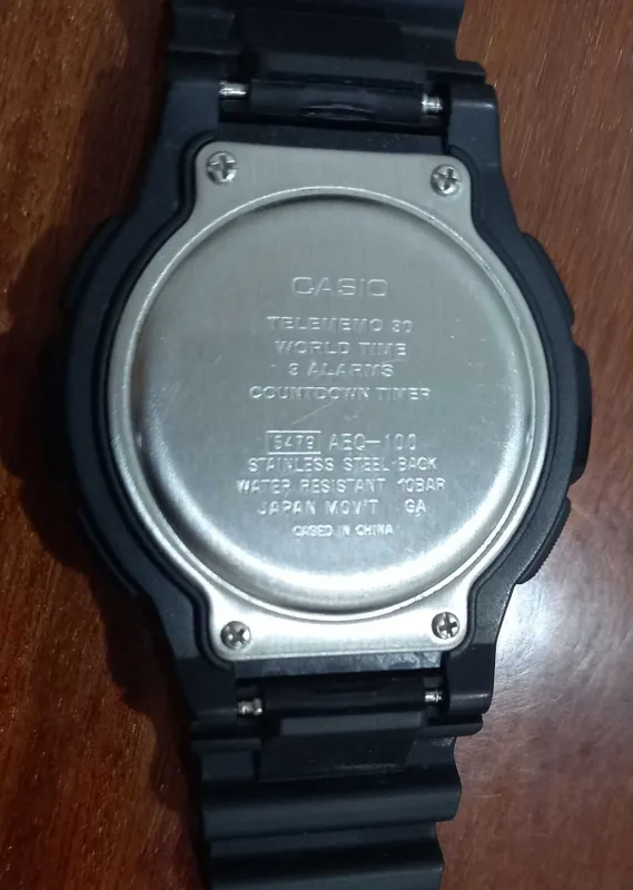 часы Casio AEQ 100 original Telememo 30 4 часы Casio AEQ 100 original Telememo 30 4
