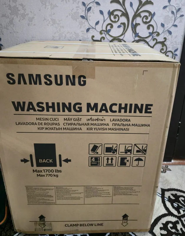 Стиральная машинка SAMSUNG ECO Bubble 7 kg янги пачкка — фото 2
