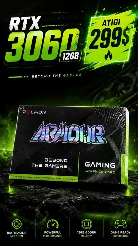PELADN Armour RTX 3060 12GB PELADN Armour RTX 3060 12GB
