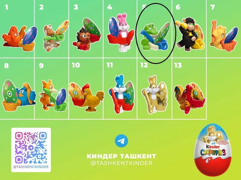 Игрушки Киндер / Пасха / Весна 2026 Kinder / Новый 2 Игрушки Киндер / Пасха / Весна 2026 Kinder / Новый 2