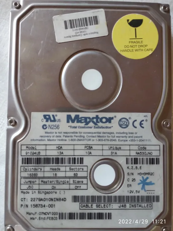 muxtor 10 GB operativ xotira kartasi orqali — фото 1