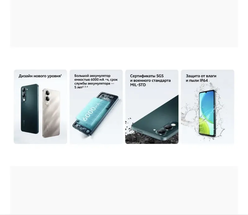 VIVO Y04s 12 ga 256 gb yengi — фото 4