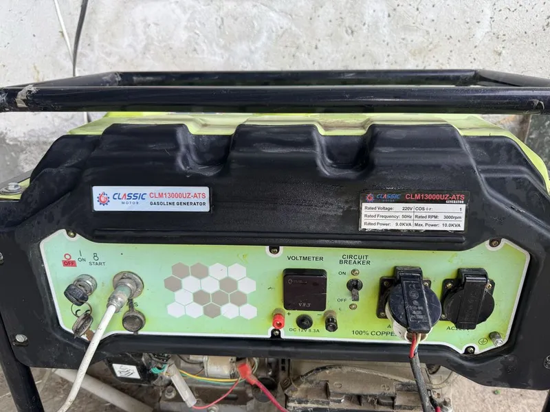 Benzinli generator sotiladi — CLASSIC CLM13000UZ-ATS + ATS blok — фото 3