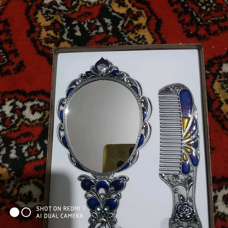 Nuqradan yasalgan qol mehnati oyna bilan tarogi — фото 1
