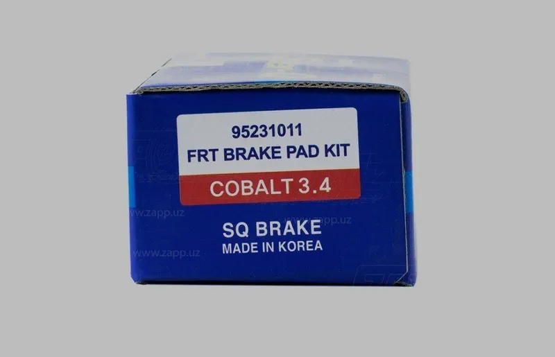 Cobalt yengil avtomobili uchun Super-Q (Koreya) old tormoz kolodkalari 1 Cobalt yengil avtomobili uchun Super-Q (Koreya) old tormoz kolodkalari 1