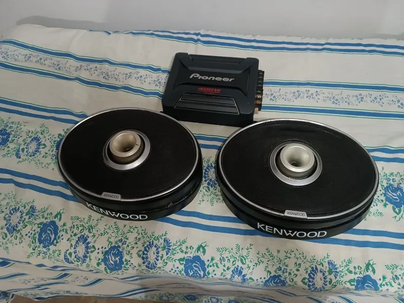 Kenwood 710 ботех сотилади усилитил тулпанлари билан — фото 3