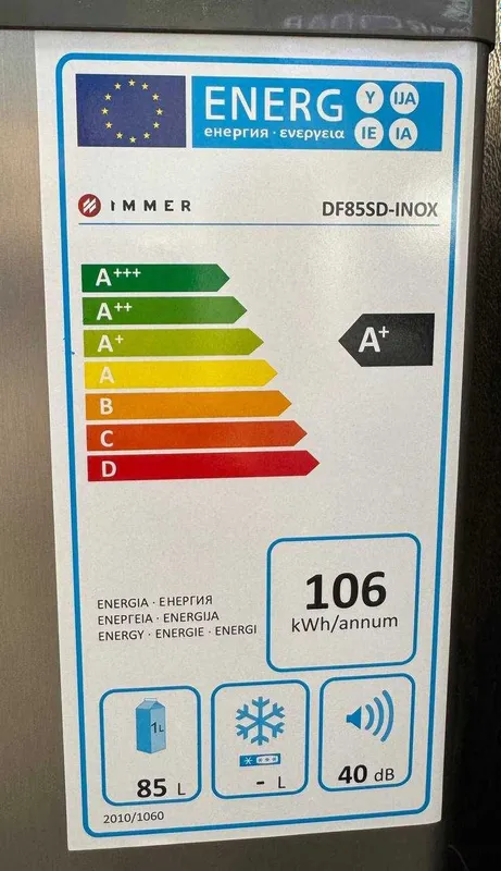 Холодильник Immer DF85SD-Inox De Frost 85 л — фото 3