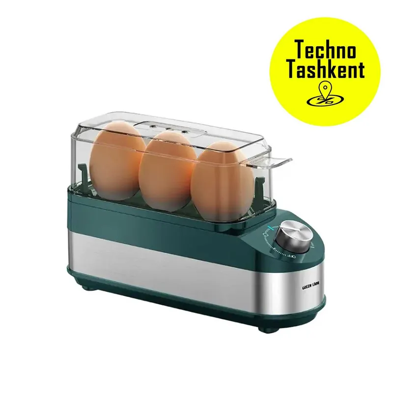 Яйцеварка Green Lion, вместимость 6 яйца, 400W, 230 Вт, компактный