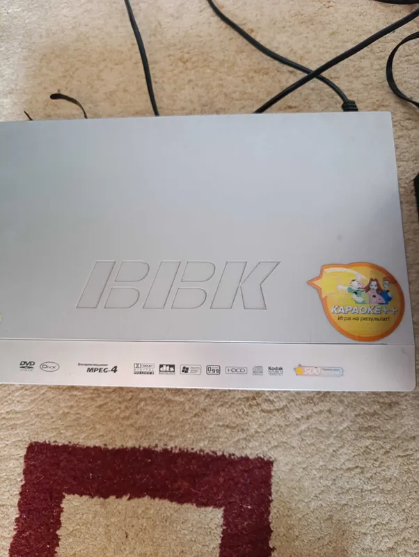 DVD плеер BBK DV610SI, караоке, рабочий DVD плеер BBK DV610SI, караоке, рабочий