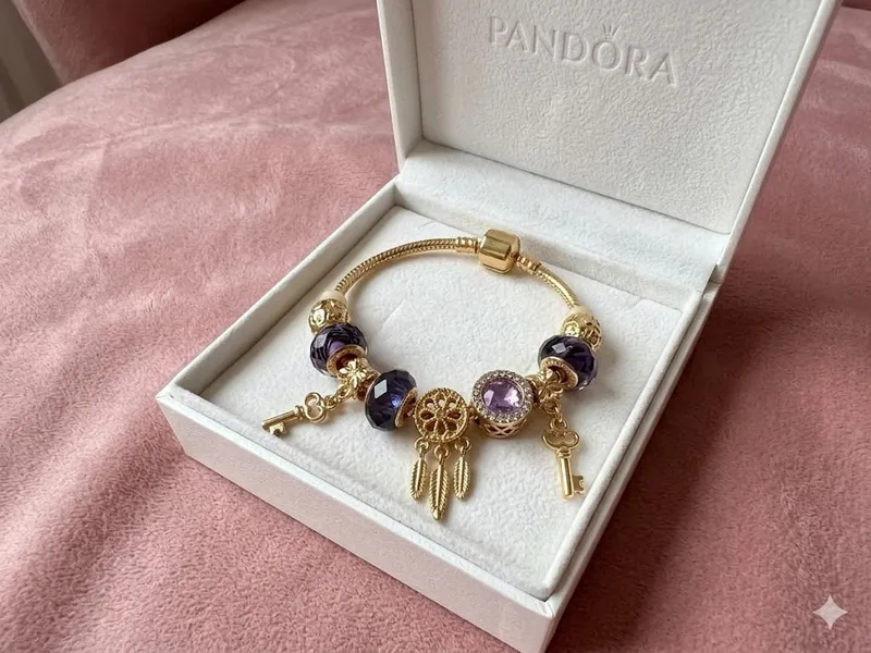 Браслет, бижутерия, Pandora, браслет для женщин 8
