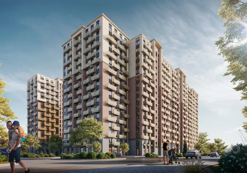 Фергана Йули! 3-комн кв 80,18 м² c ПВ от 22,627у.е — фото 2