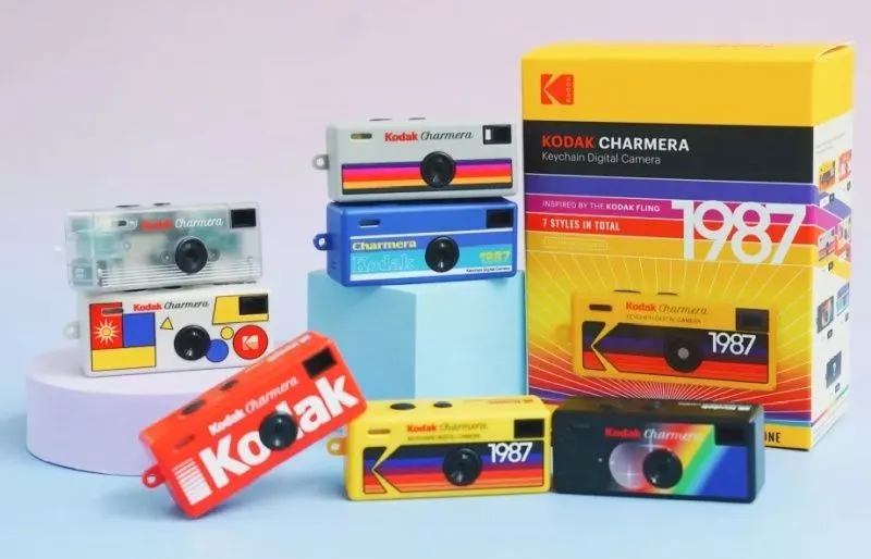 Цифровая мини-камера Kodak Charmera (Брелок) | Ретро-стиль 90-х — фото 1