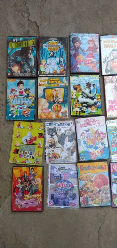 dvd диски с мультиками и сериалами 4