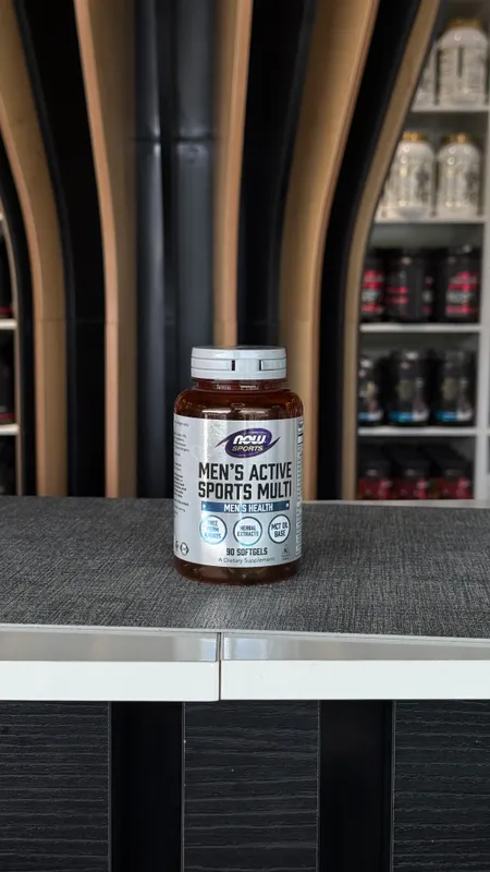Now sports Men’s active sports multi 90 softgels.