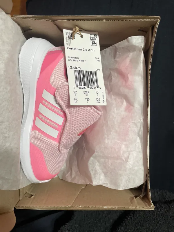 Adidas FortaRun 2.0 AC детские кроссовки 22 размер 5 Adidas FortaRun 2.0 AC детские кроссовки 22 размер 5