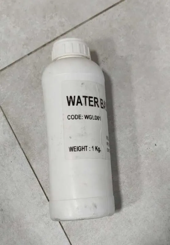 WATER BASED GOLD WGLD01 золотая краска для стекла фарфора и посуды 1кг