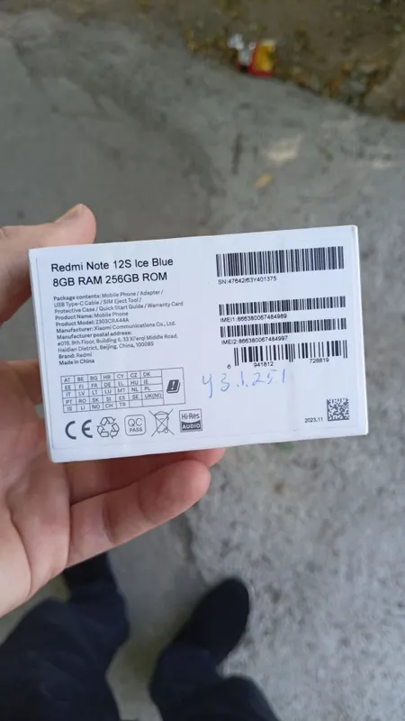 Redmi note 12s