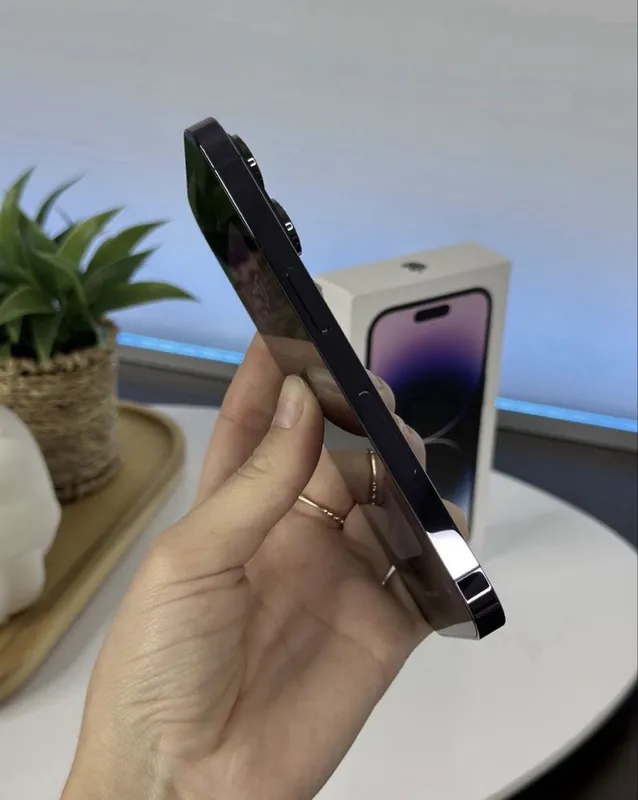 Iphone 14 pro ideal vakum tel yomkst 77 pamit 128 rangi purple narxi 3