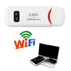 USB Modem 4G LTE adapter Wi-Fi Sim-kartali